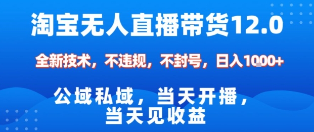 淘宝无人直播12.0,公域私域技术,不封号,不违规布局双十一流量风口,日入1k(独家技术)【揭秘】插图 淘宝无人直播12.0,公域私域技术,不封号,不违规布局双十一流量风口,日入1k(独家技术)【揭秘】