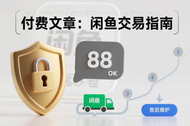 付费文章:闲鱼交易指南,怎么才能降低被坑被马扁的概率插图 付费文章:闲鱼交易指南,怎么才能降低被坑被马扁的概率